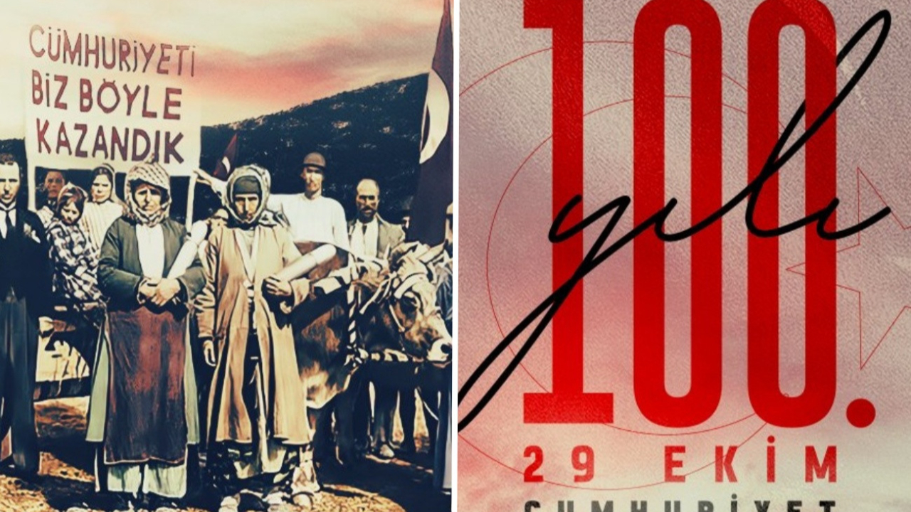Cumhurbaşkanı Erdoğan'dan 29 Ekim mesajı: Cumhuriyetimizin 100’üncü yıl dönümüne ulaşmanın heyecanını ve gururunu yaşıyoruz!