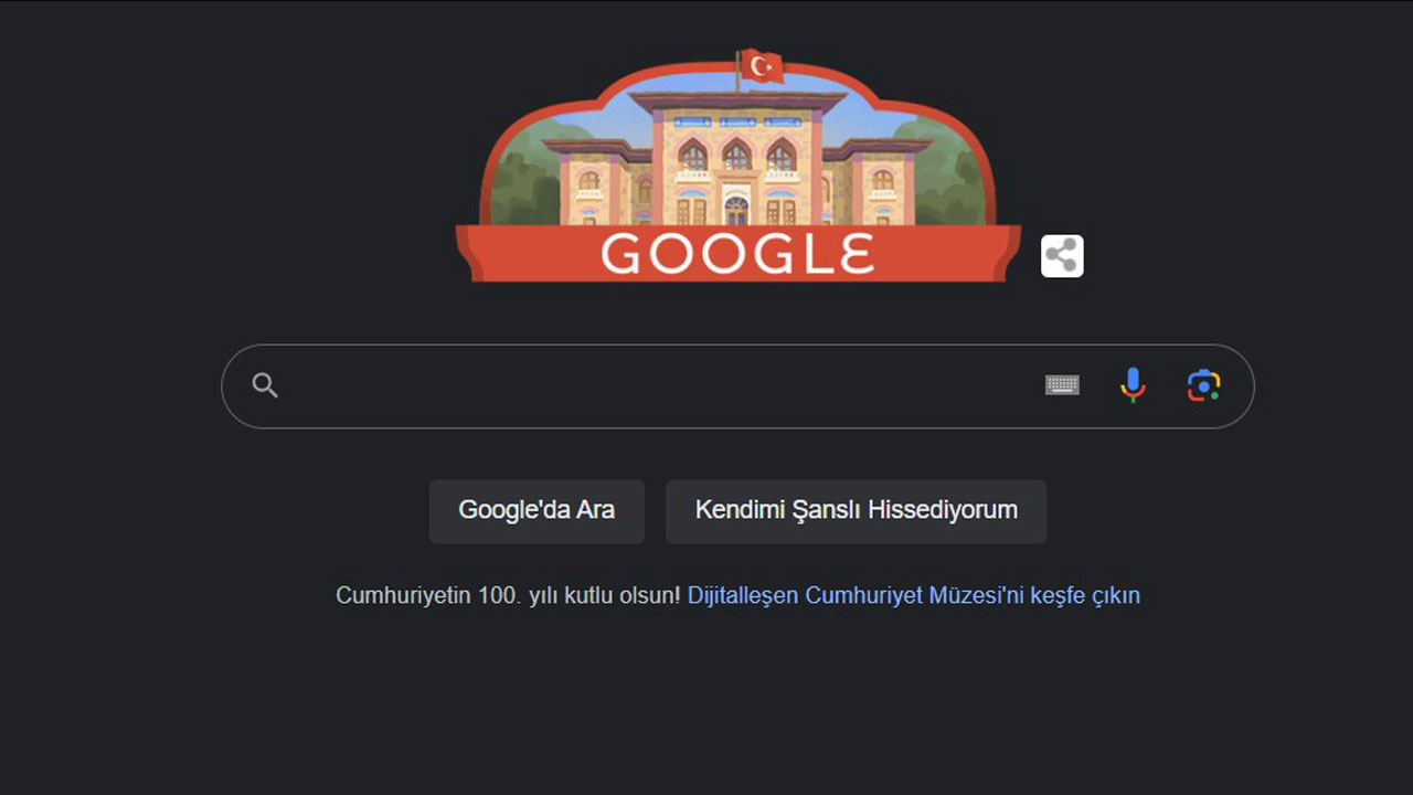 Google’dan 29 Ekim Cumhuriyet Bayramı'na özel Doodle!