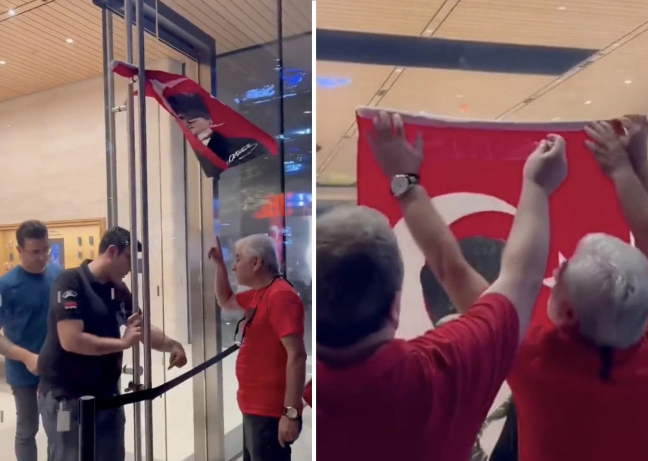 Cumhuriyetin 100. yıl dönümünde bayrak asmayan Apple mağazasına tepki! Ekşi Sözlük sahip çıktı...