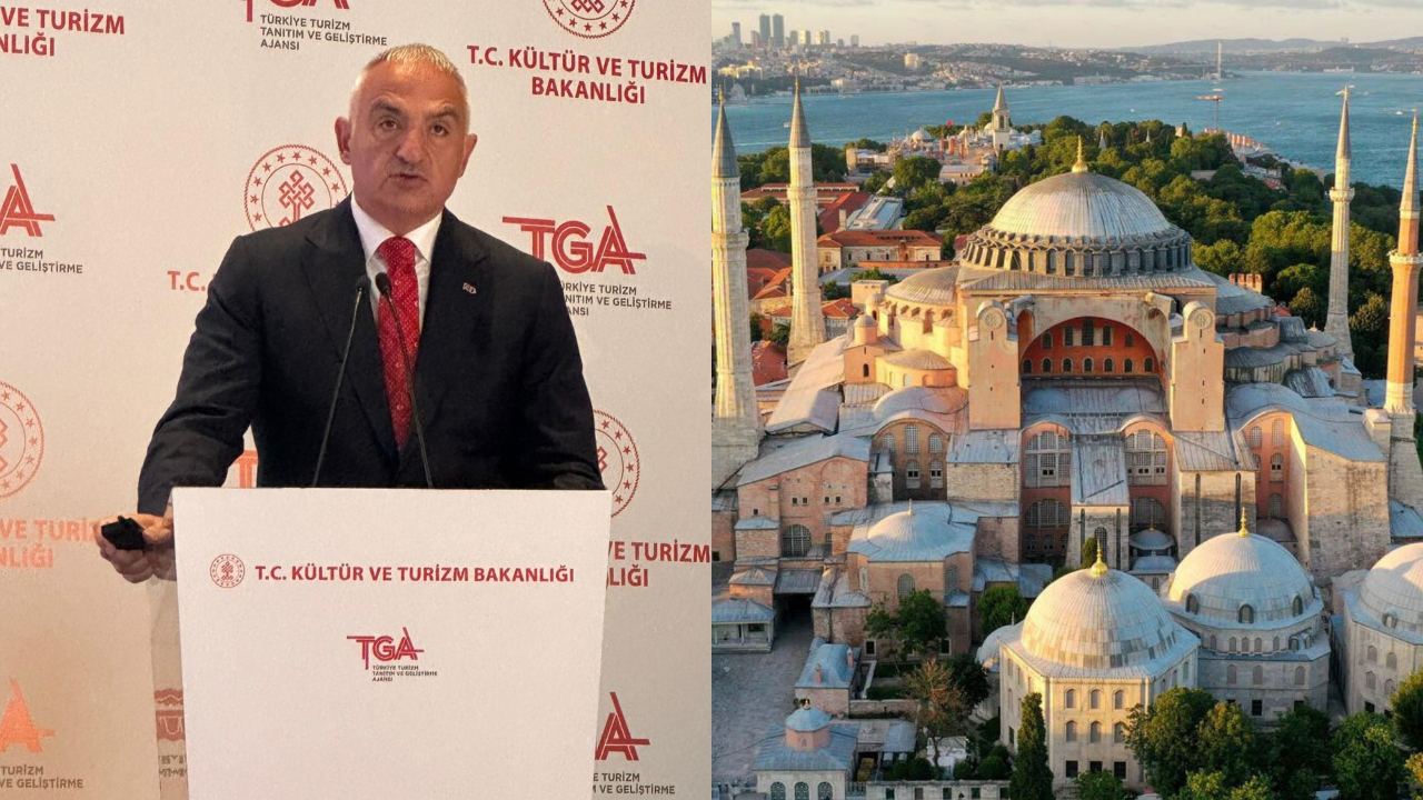 Bakan Ersoy açıkladı: Ayasofya restorasyonda ibadet ve ziyarete kapatılmayacak!