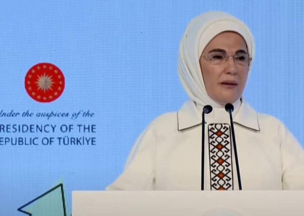 Emine Erdoğan BM Dünya Şehirler Günü programında duyurdu: Sıfır Atık Vakfı kuruldu!