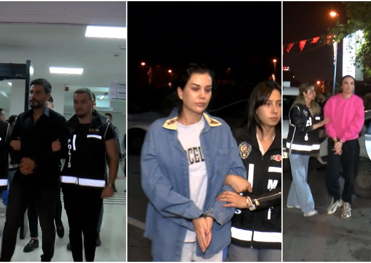 Kara para akladıkları ve vergi kaçırdıkları iddia edilmişti! Dilan Polat ve eşi Engin Polat gözaltına alındı: İşte Polat çiftinin Emniyet'teki ilk görüntüleri