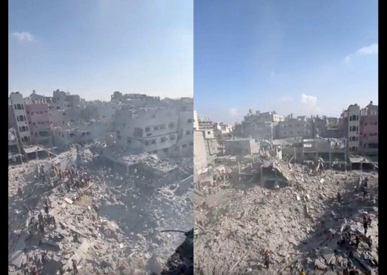 İsrail, sivilleri hedef almaya devam ediyor! Cibaliye ve Bureij mülteci kampları yine bombalandı...