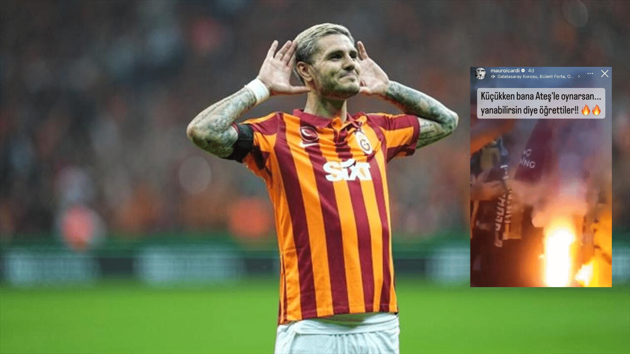 Mauro Icardi'den formasını yakan taraftara manidar yanıt: Ateşle oynarsan yanabilirsin...