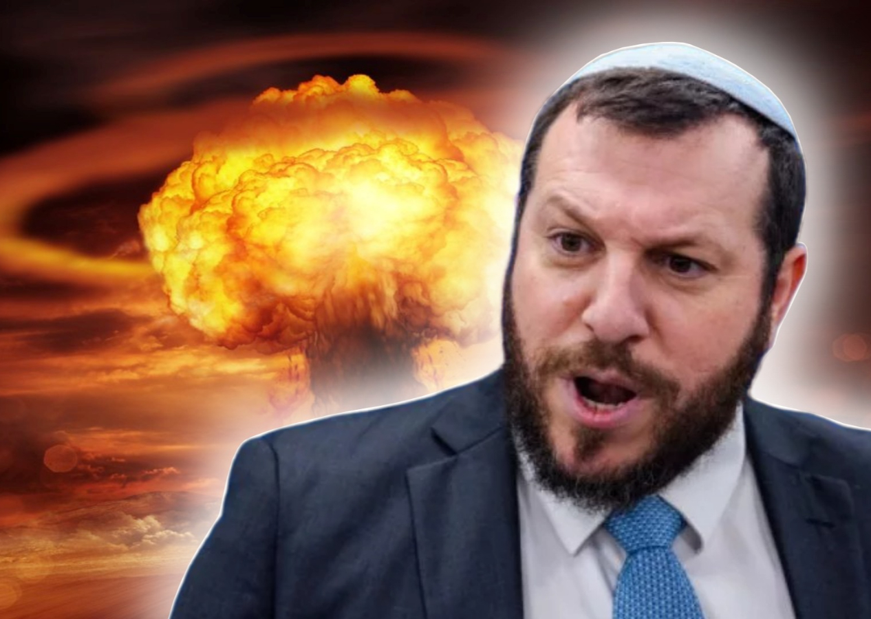 İsrailli faşist bakan: Gazze'ye nükleer bomba atılabilir