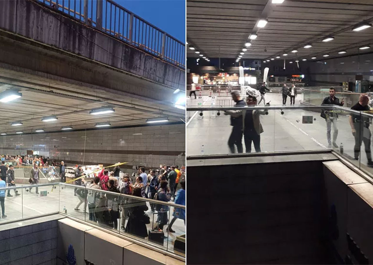 Metrobüs'te bomba alarmı! Şüpheli kutular patlatıldı