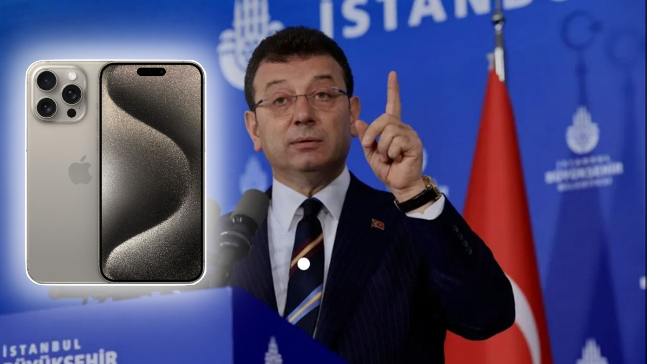 AK Parti Ankara Milletvekili Osman Gökçek: "Ekrem İmamoğlu delegelere imza karşılığı iPhone 15 hediye etti."