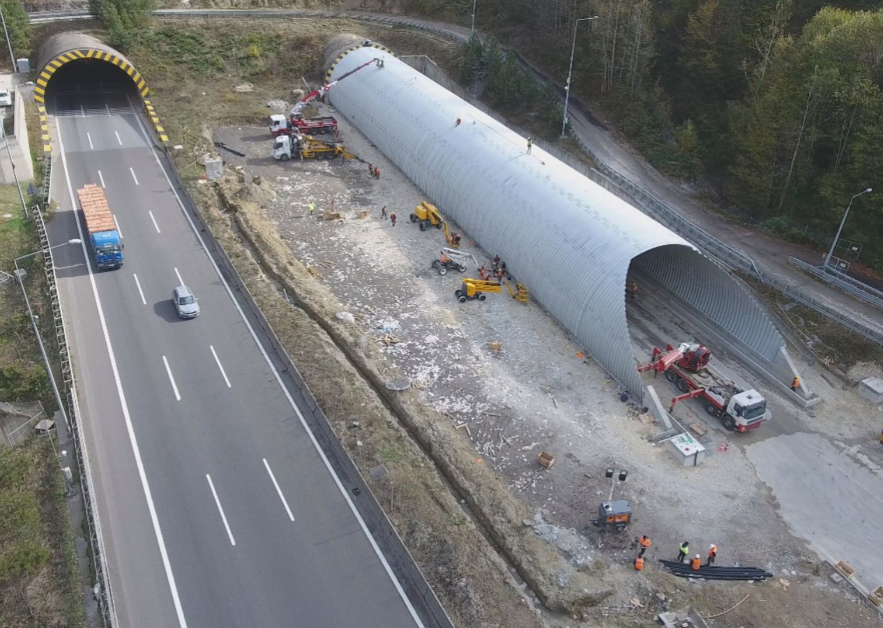 90 metre uzatılan Bolu Dağı Tüneli yarın açılıyor