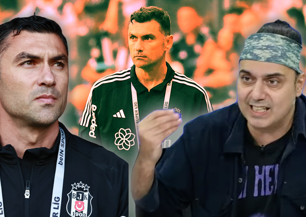 Canlı yayında çılgına döndü: "Beşiktaş formasını savunacak son kişisin! Otobüs şoförüyle kavga etmiş adamsın. Şenol Hoca olmasa zor dönerdin sen Beşiktaş'a"