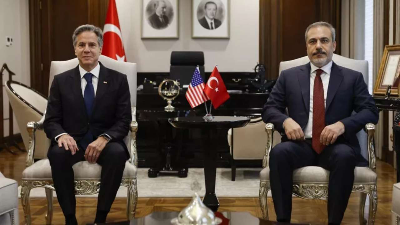 Dünyanın gözü Ankara'da: Hakan Fidan ve ABD Dışişleri Bakanı Blinken'dan 'Gazze' görüşmesi!