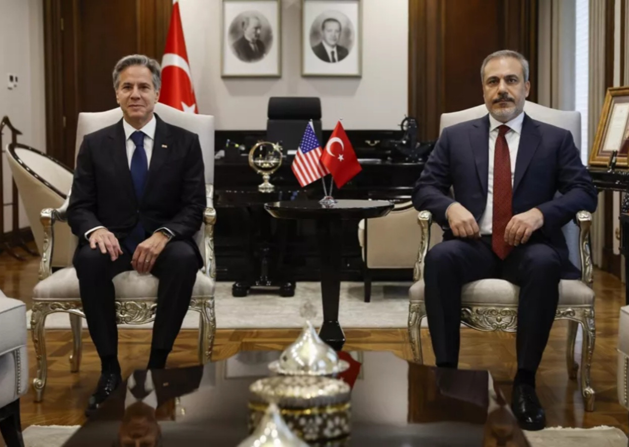 Dünyanın gözü Ankara'da: Hakan Fidan ve ABD Dışişleri Bakanı Blinken'dan 'Gazze' görüşmesi!