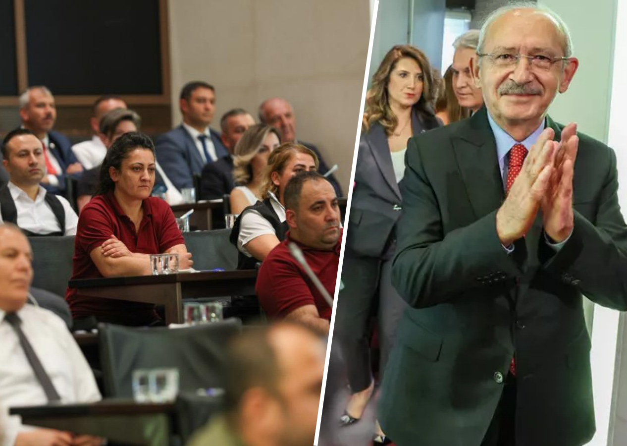 CHP genel merkezi personeliyle vedalaşan Kılıçdaroğlu'ndan dikkat çeken mesaj: Şimdilik hoşça kalın!