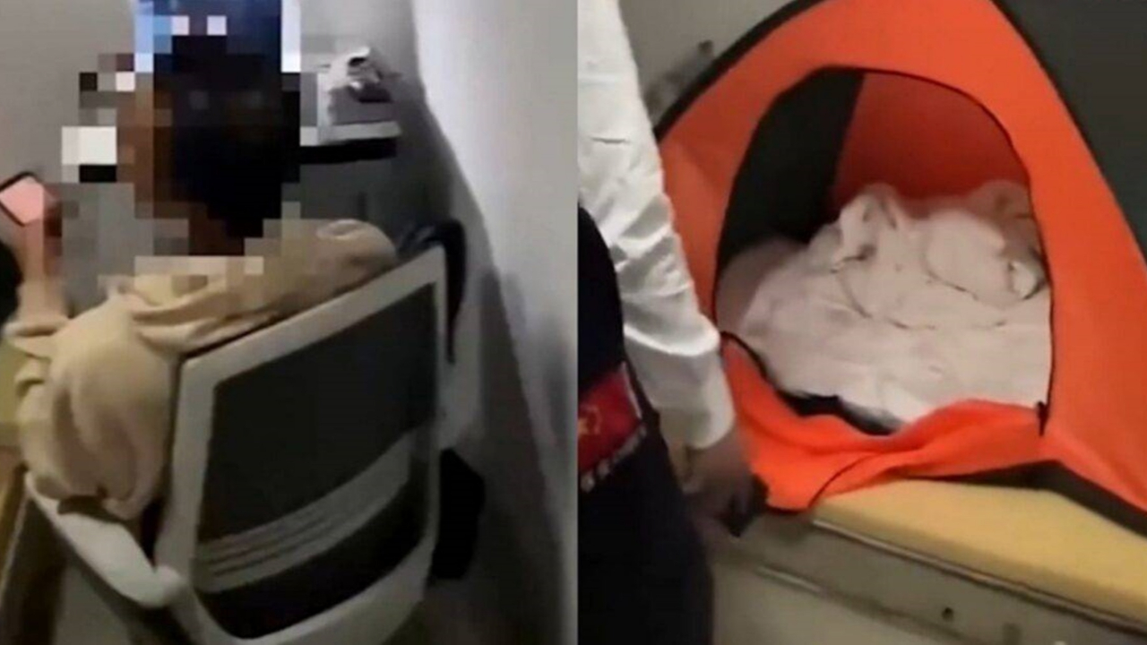 Aylarca gizlice alışveriş merkezinde yaşadı: Kendi yatağı ve masası bile vardı