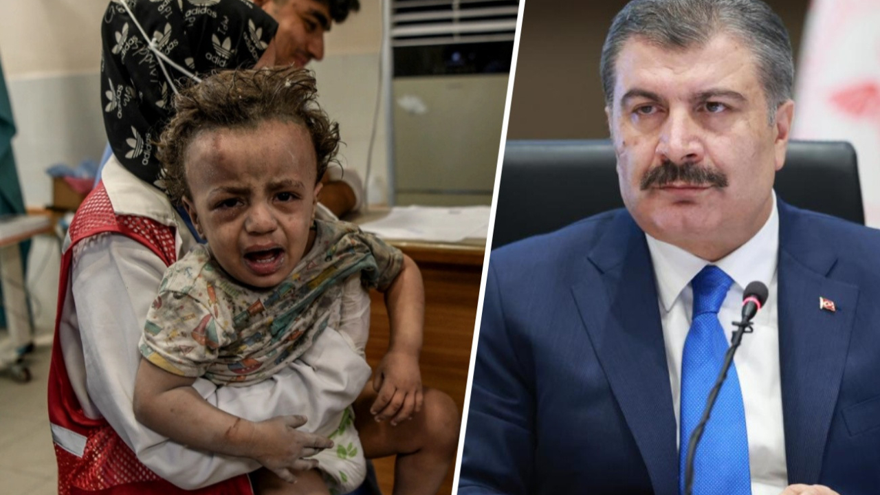 Bakan Koca "İsrail Sağlık Bakanı ile görüştüm" diyerek duyurdu! Gazze'deki kanser hastası çocuklar Türkiye'ye getirilecek...