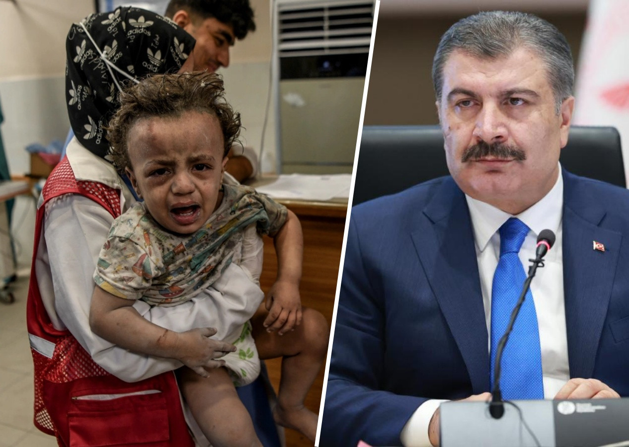 Bakan Koca "İsrail Sağlık Bakanı ile görüştüm" diyerek duyurdu! Gazze'deki kanser hastası çocuklar Türkiye'ye getirilecek...