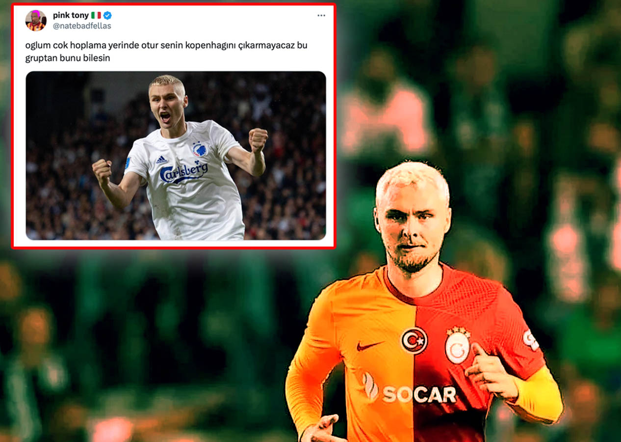 Maç sonu Victor Nelsson ortalığı karıştırdı! "Senin Kopenhag'ını gruptan çıkartmayacağız, bunu bilesin!" Tarihe geçecek bir not aldı