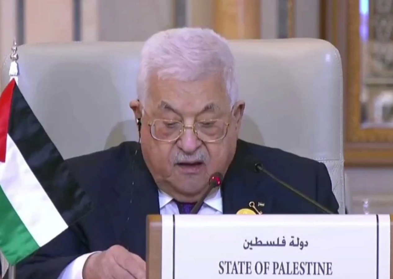 Filistin Devlet Başkanı Mahmud Abbas'ın sözleri yanlış çevrilince ortalık karıştı! Çevirmen 'ABD' yerine 'BAE' dedi...