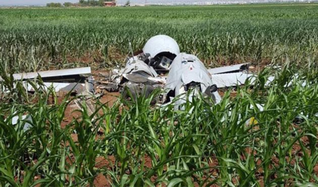 Şanlıurfa'da mısır tarlasına düşen İHA için açıklama geldi!