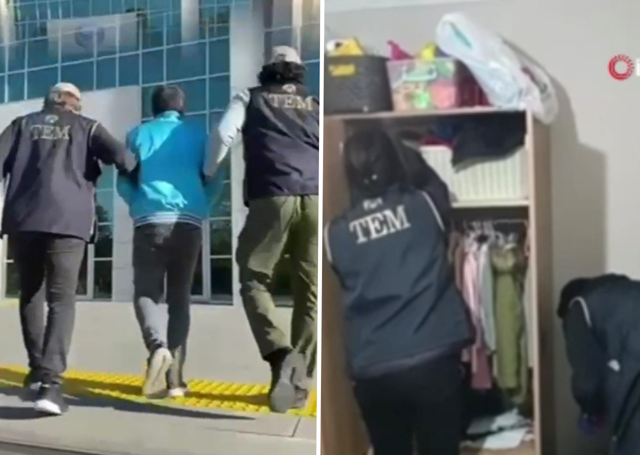 Sözde üst düzey sorumlu DEAŞ üyesi yakalandı! İşte o anlar...