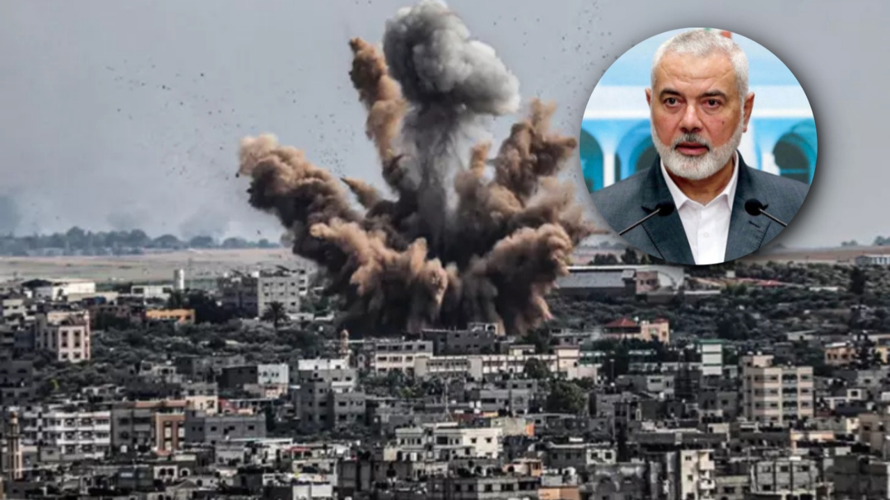 İsrail'den Hamas lideri Heniyye'nin evine hava saldırısı!