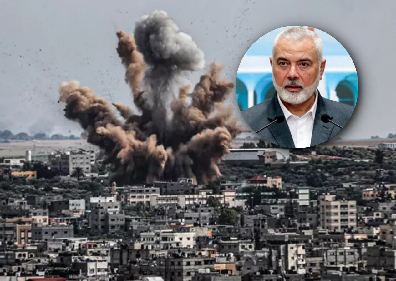 İsrail'den Hamas lideri Heniyye'nin evine hava saldırısı!