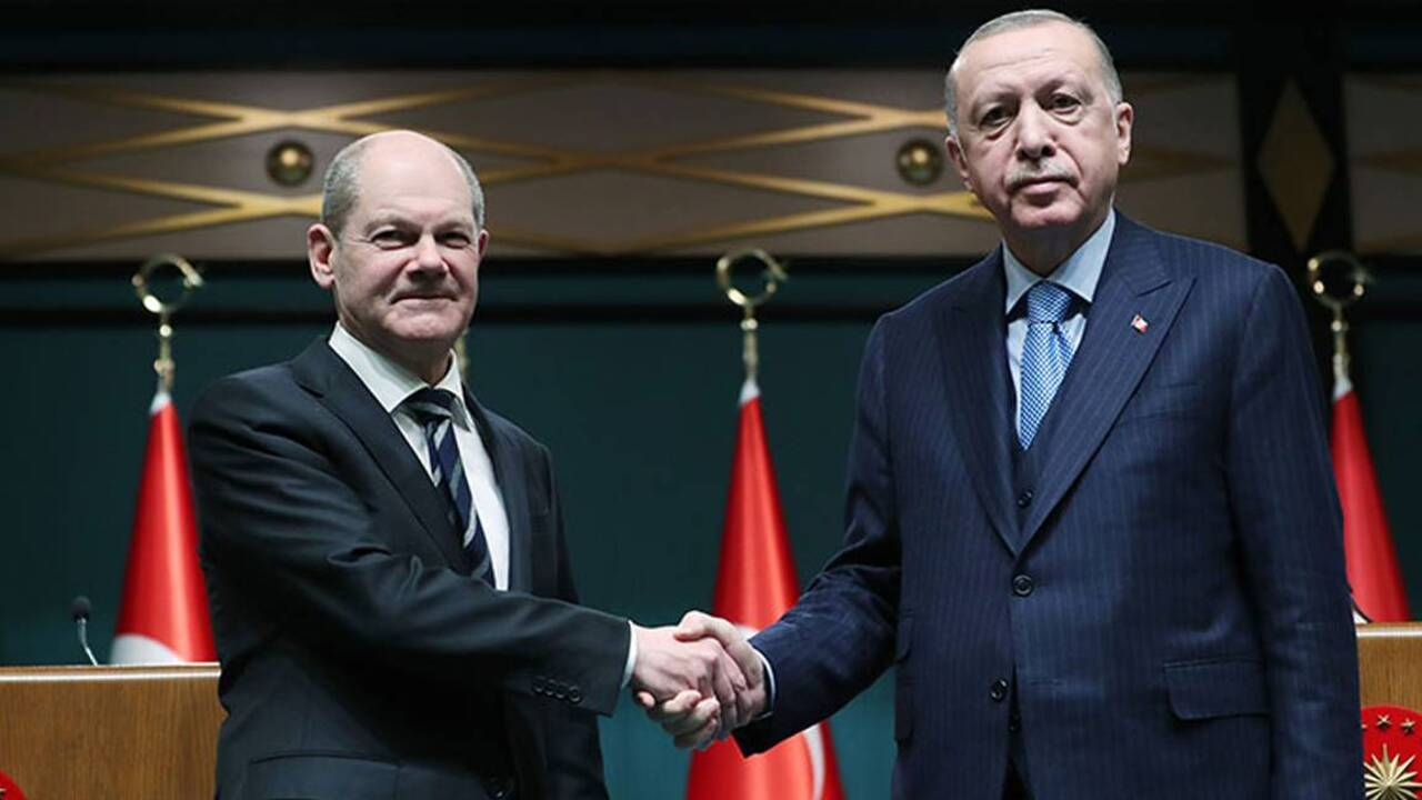 Recep Tayyip Erdoğan - Olaf Scholz zirvesi öncesi Bloomberg'den algı haberi!