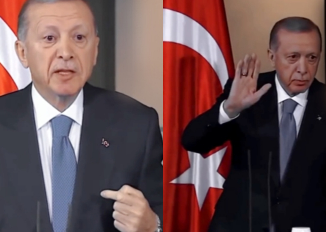 Cumhurbaşkanı Erdoğan'ın Almanya Başbakanı'na çektiği ayarı Kurtlar vadisine uyarladılar: Kestane yaptı, çizdi gitti...