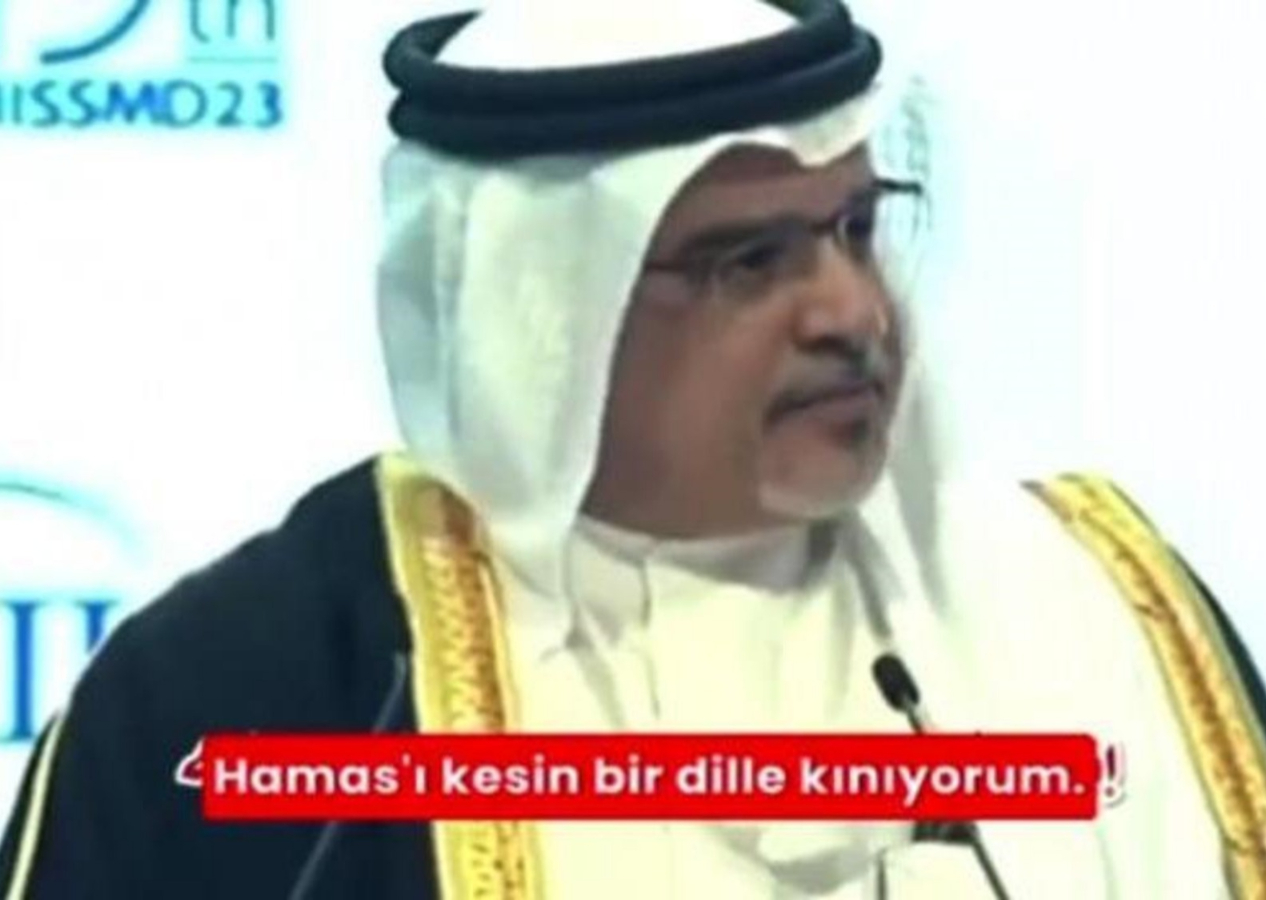 Tarihi skandal: Bahreyn Kralı Hamas'ı kınadı, İsrail'e destek verdi!