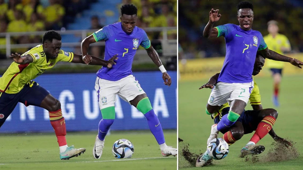 Davinson Sanchez'in hareketi Vinicius Jr.'ı sakatladı! Oyuna devam edemedi