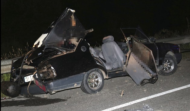Beykoz'da feci kaza: 2 ölü, 1 yaralı...