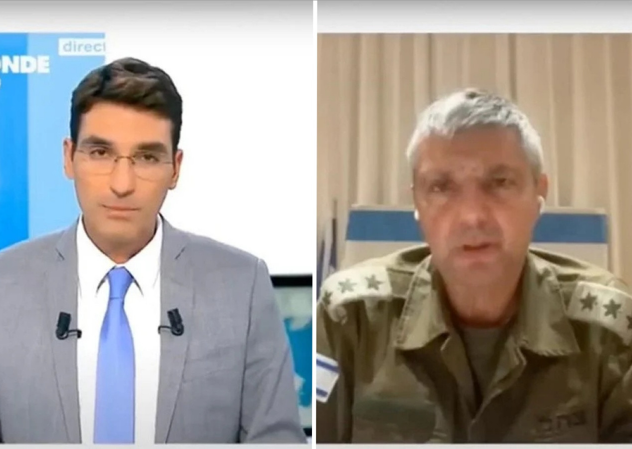 İsrail ordu sözcüsüne "Hamas gibi davranıyorsunuz" diyen Fransız sunucu kovuldu!