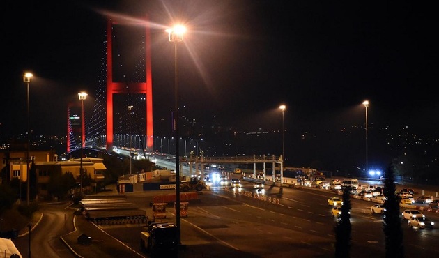 15 Temmuz Şehitler Köprüsü'nde çalışmalar bitti!