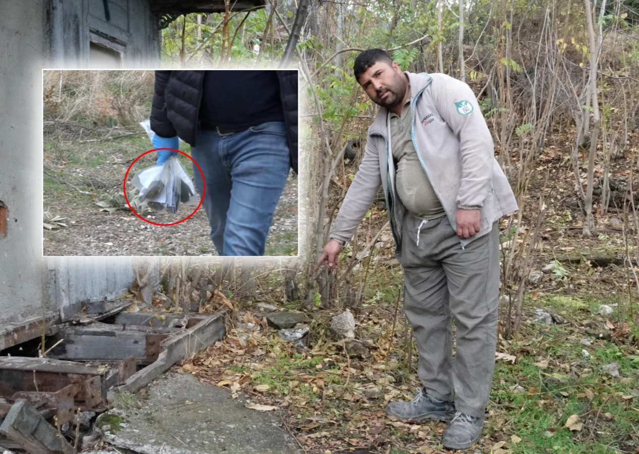 Isparta'da bir belediye işçisinin tekme attığı poşetten el bombaları çıktı