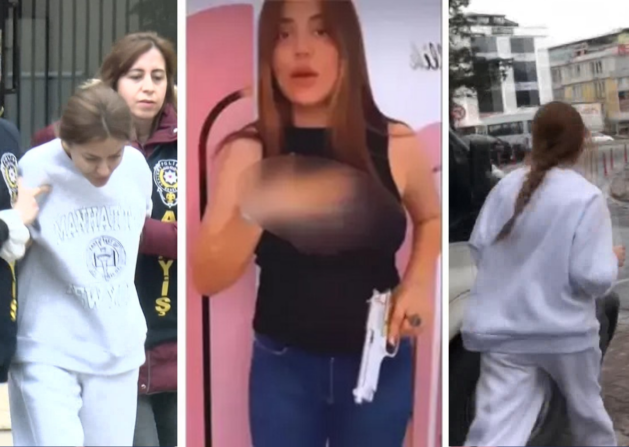 Banu Parlak'ın ifadesi ortaya çıktı! 'Silah gerçek değil' diyerek kendini savundu