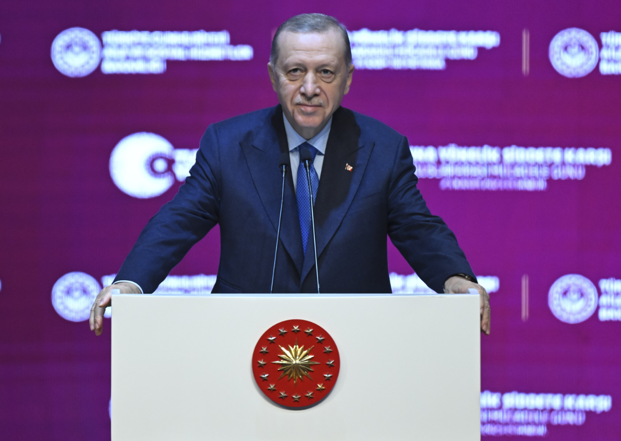 Cumhurbaşkanı Erdoğan: "Eli öpülecek kadınlar şehitlerimizin anneleri, eşleridir"
