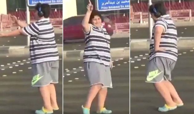 Suudi Arabistan'da sokakta 'Macarena dansı' yapan çocuk gözaltına alındı! / VİDEO