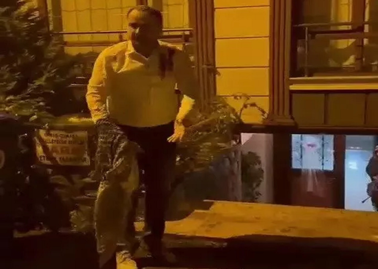 Düğün sonrası damadın zor anları! Başına gelmeyen kalmadı! O anlar kameraya kaydedildi…