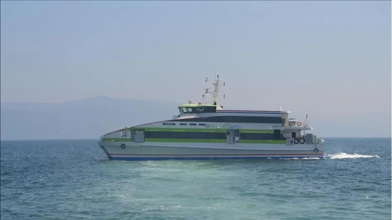 Marmara'da deniz otobüsü seferlerine lodos engeli! Yarınki seferler iptal edildi