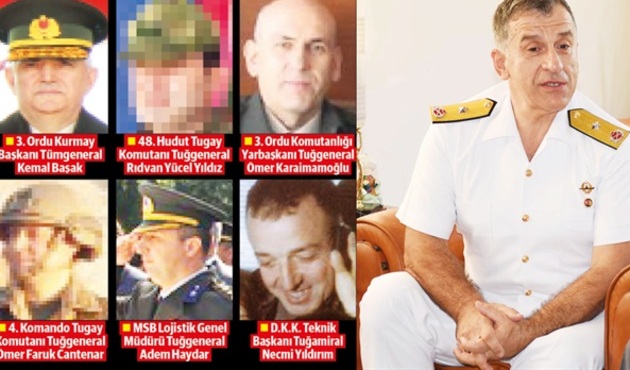 7 general ve amiral ByLock'tan emekli!