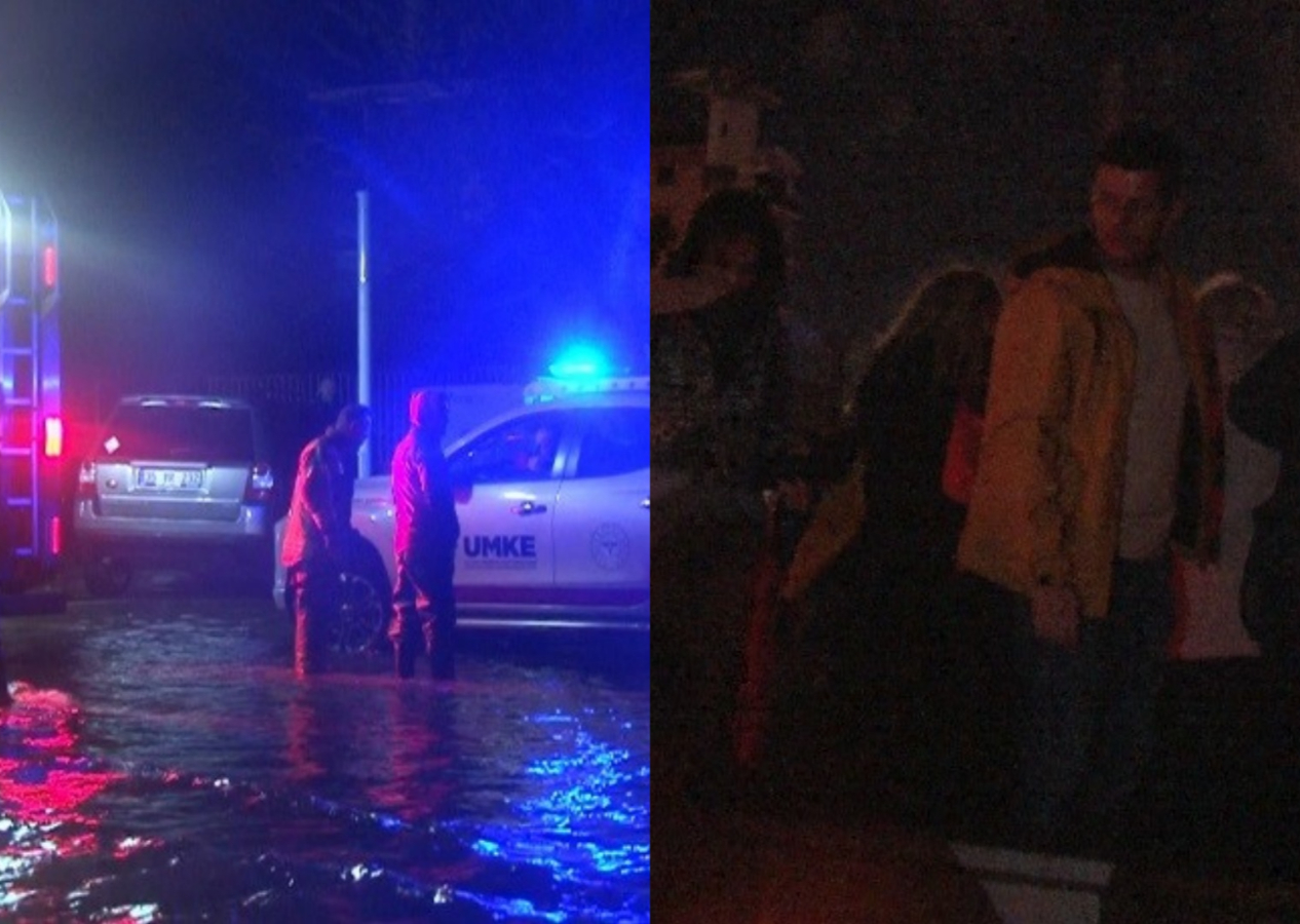İzmir’de ev ve iş yerlerini su bastı: Vatandaşlar mahsur kaldı