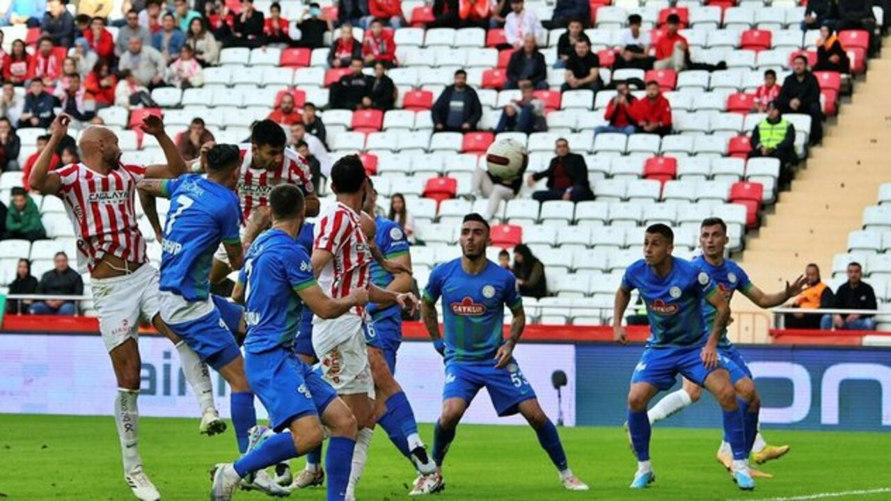 Antalyaspor 0 - 0 Çaykur Rizespor | Maçın özeti