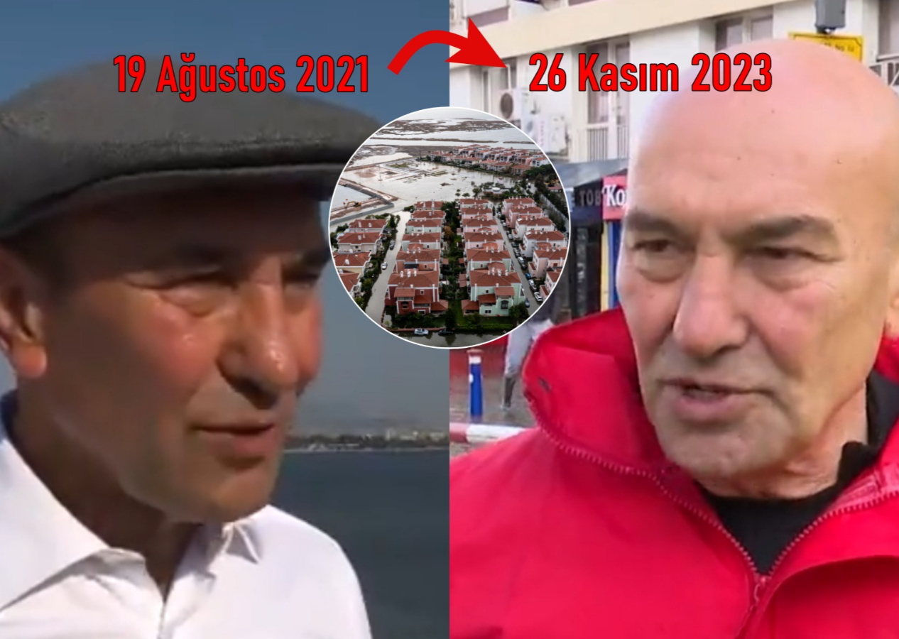 Tunç Soyer, 2021 yılında Mavişehir'in su basma problemini 37 milyon TL harcayıp "Çözdük" demişti: Bugün suçu küresel ısınmaya attı