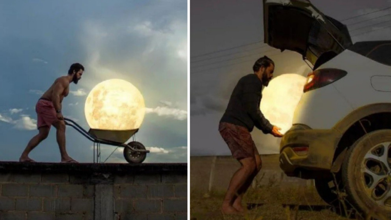 Ayı çalan adam büyük beğeni topladı! Ünlü fotoğraf sanatçından muazzam kareler...