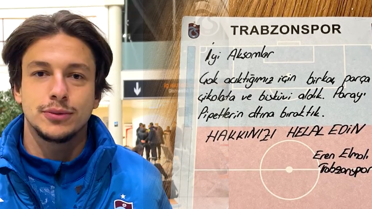 Trabzonsporlu futbolcular havalimanında mahsur kaldı, kapalı kantinden alışveriş yaptı: "Haklarını helal etsinler"