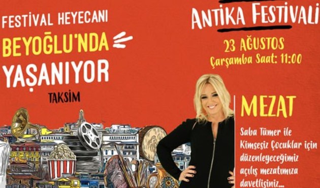 Tarihe ışık tutan antikalar Taksim' de sergileniyor...