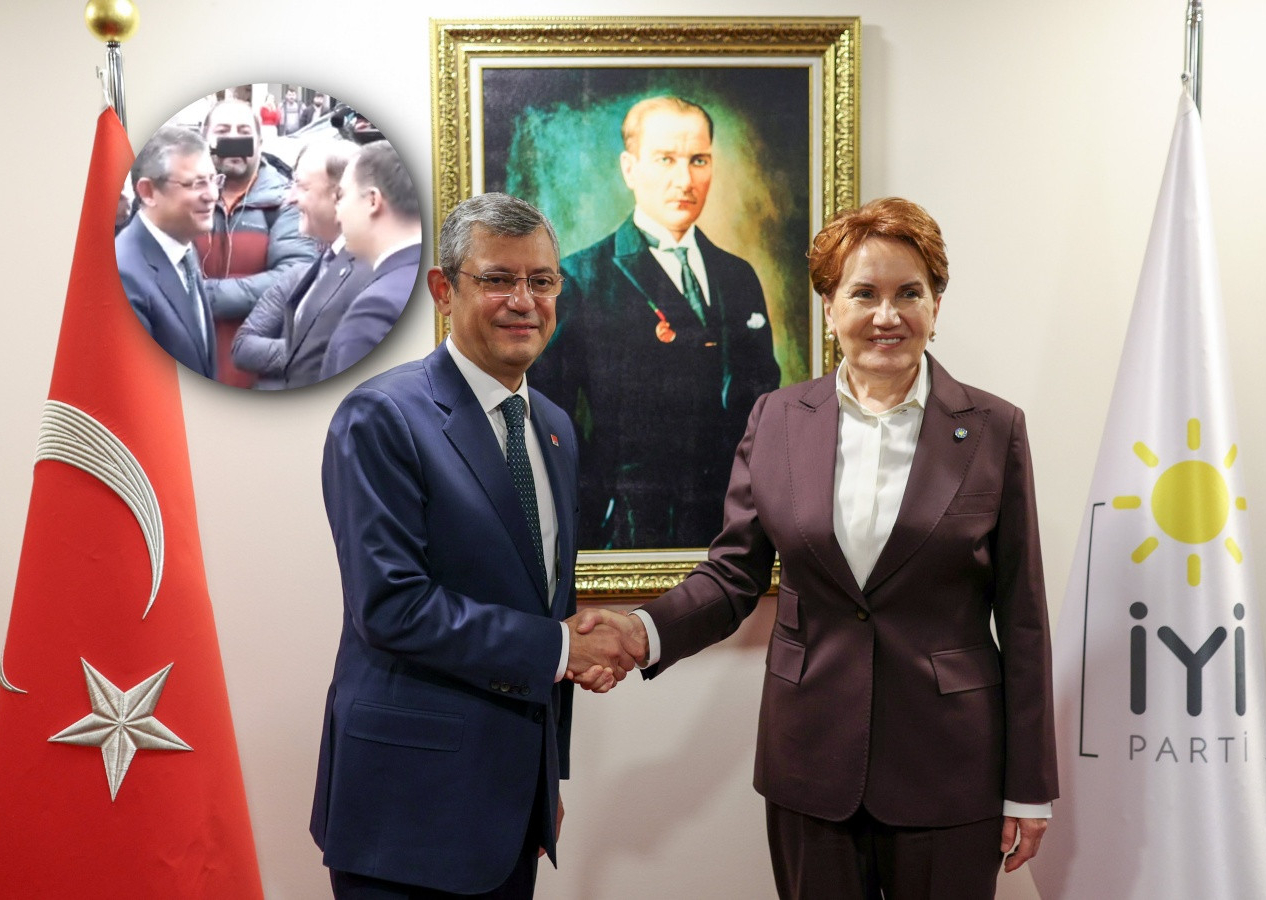 Özgür Özel, ittifak için İYİ Parti'nin kapısını çaldı! Gülücüklerle karşılandı...