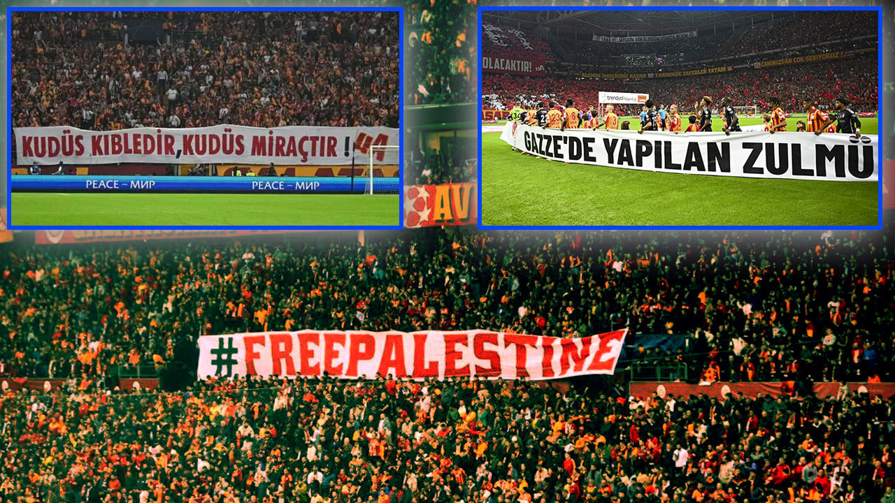 Sosyal medyayı kasıp kavuran şok iddia: “Galatasaray Filistin’e destek verdiği için UEFA operasyon yapıyor” Herkes bu olayı konuşuyor…
