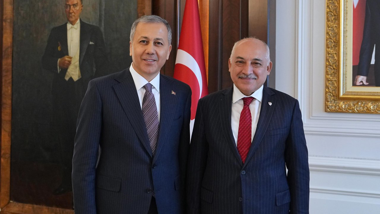 İçişleri Bakanı Ali Yerlikaya'ya TFF Başkanı Mehmet Büyükekşi'den ziyaret