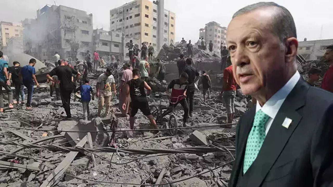 Cumhurbaşkanı Recep Tayyip Erdoğan'dan tüm dünyaya Filistin mesajı!