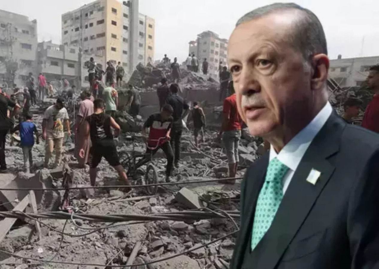 Cumhurbaşkanı Recep Tayyip Erdoğan'dan tüm dünyaya Filistin mesajı!